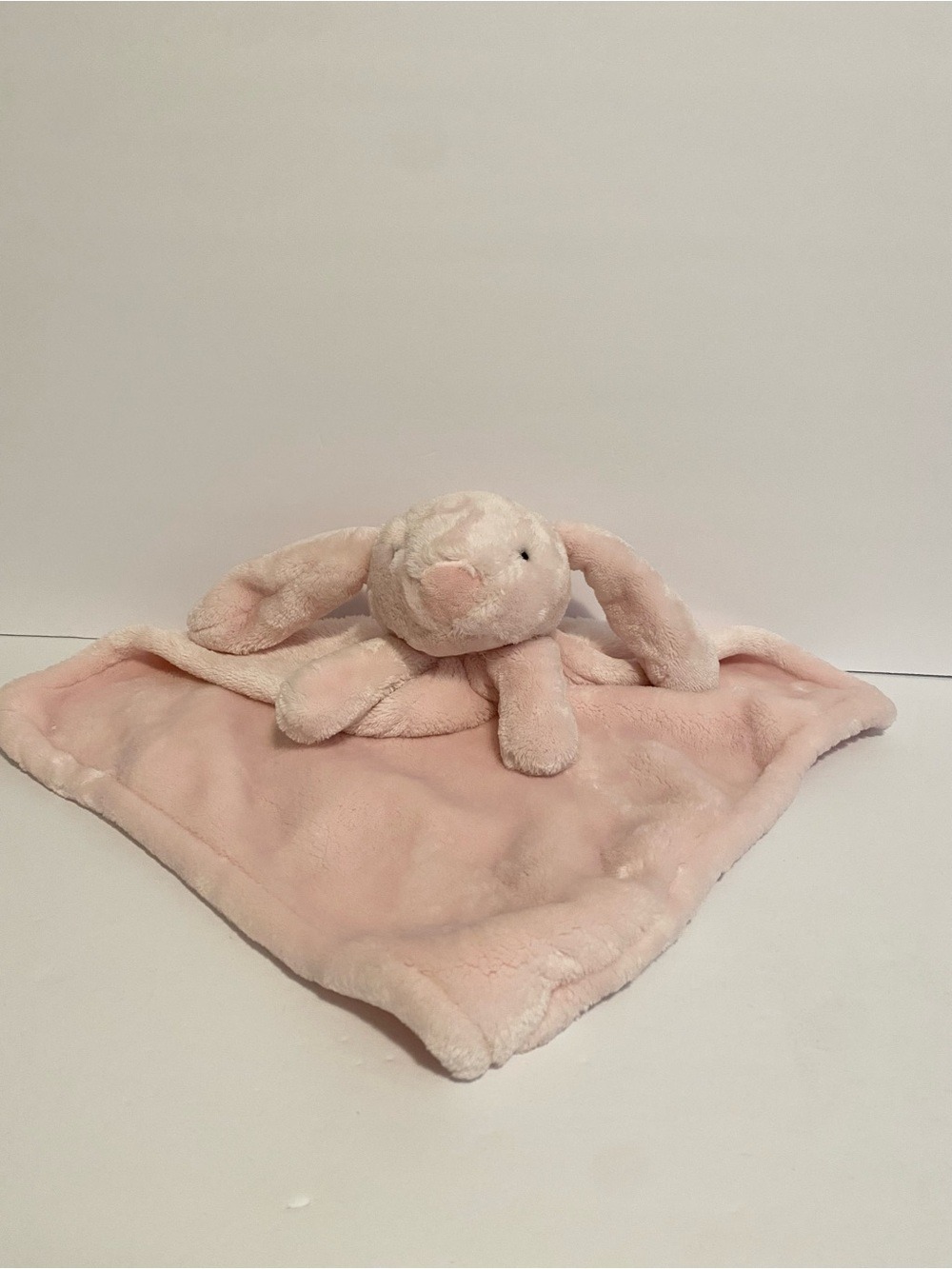 SL Home Fashions Elephant Lovey So Dreamy Pink Plush Security Blanket Girl Toy